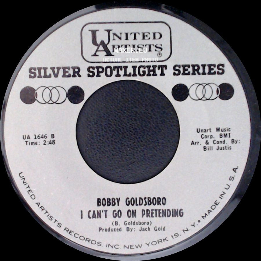 Bobby Goldsboro - I Can't Go On Pretending / Little Things side A