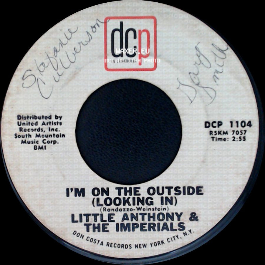 Little Anthony & The Imperials - I'm On The Outside (Looking In) / Please Go side A