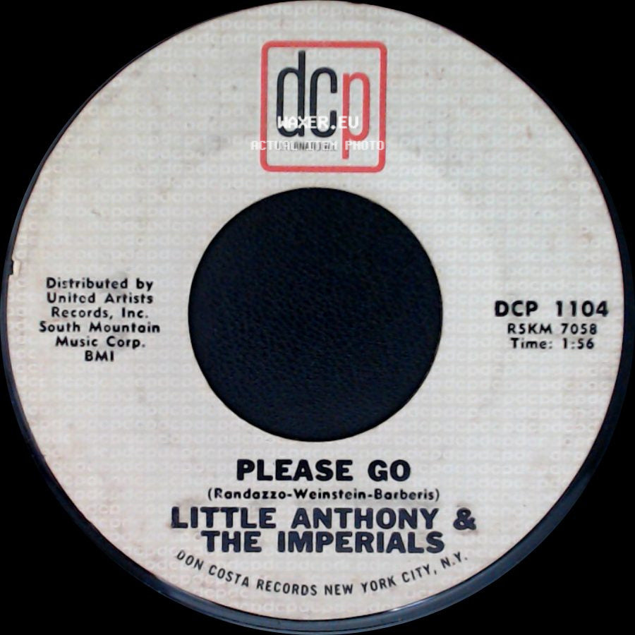 Little Anthony & The Imperials - I'm On The Outside (Looking In) / Please Go side B