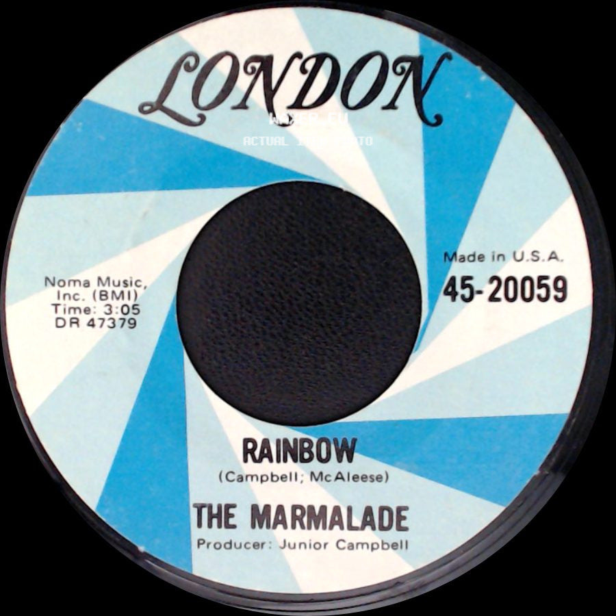 The Marmalade - The Ballad Of Cherry Flavar / Rainbow side B