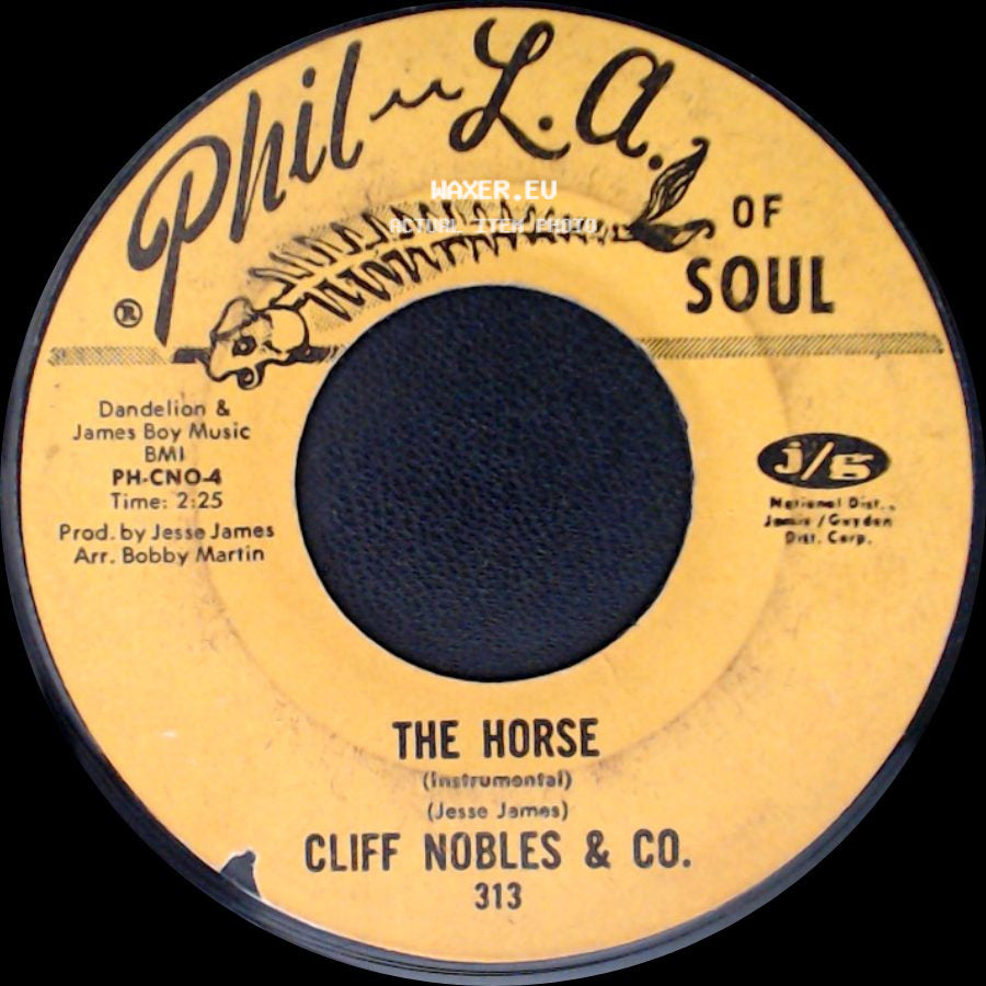 Cliff Nobles & Co. / Cliff Nobles - The Horse / Love Is All Right side A