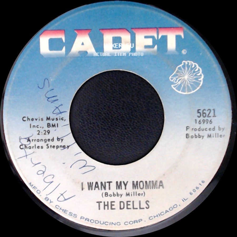 The Dells - Always Together / I Want My Momma side B