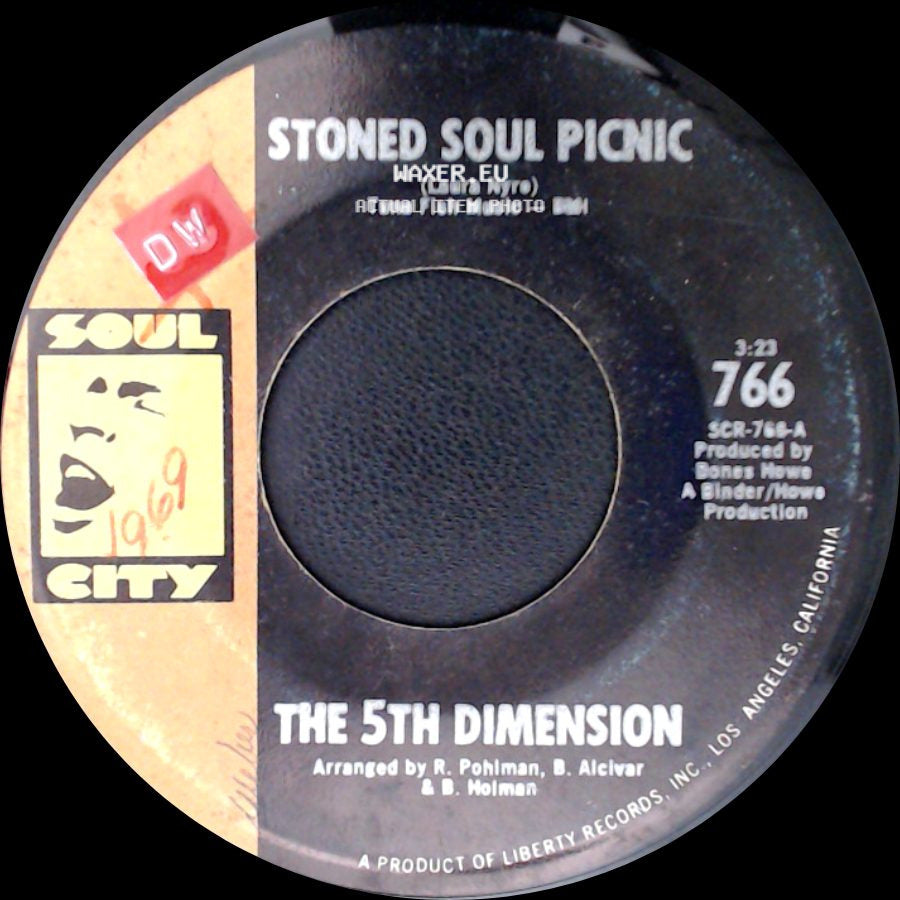 The 5Th Dimension - Stoned Soul Picnic / The Sailboat Song side A