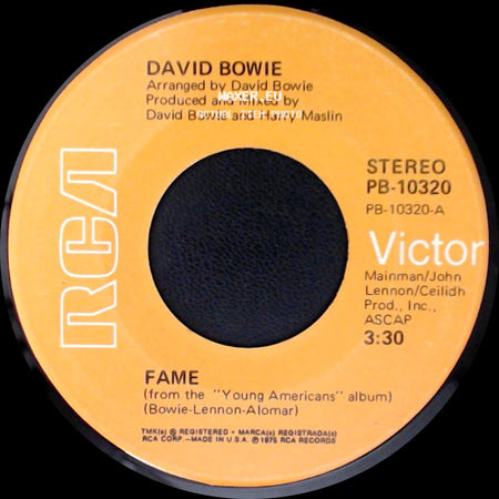 David Bowie - Fame / Right side A