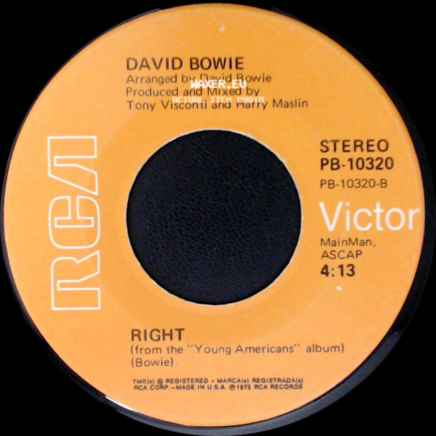 David Bowie - Fame / Right side B