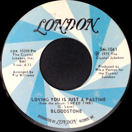 Bloodstone - My Little Lady / Loving You Is Just A Pastime side B