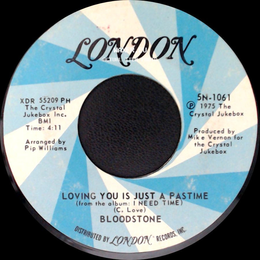 Bloodstone - My Little Lady / Loving You Is Just A Pastime side B
