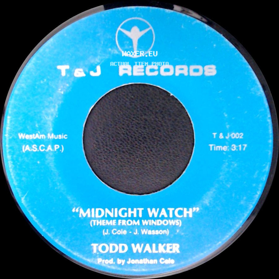 Todd Walker - Midnight Watch (Theme From Windows) / Point Of No Return side A