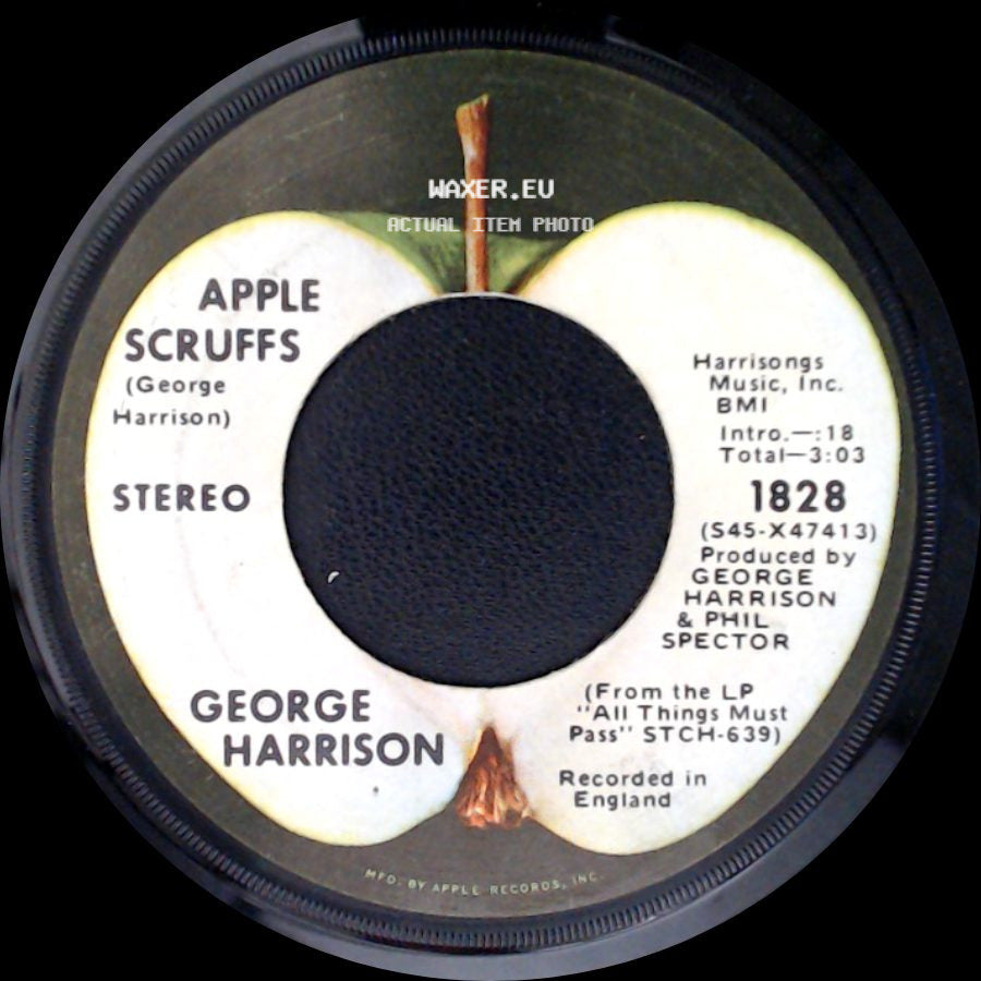 George Harrison - Apple Scruffs / What Is Life side A