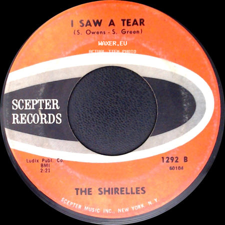The Shirelles - Are You Still My Baby / I Saw A Tear side B
