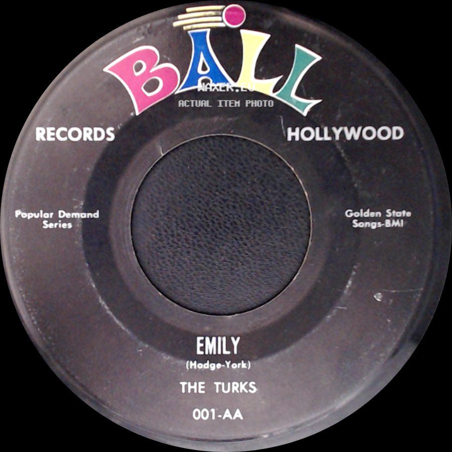 The Seniors / The Turks - My Soul / Emily side B