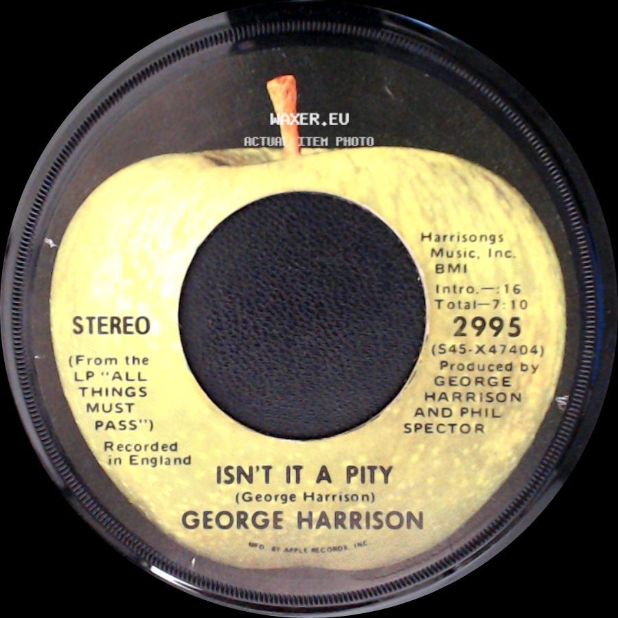 George Harrison - Isn't It A Pity / My Sweet Lord side A