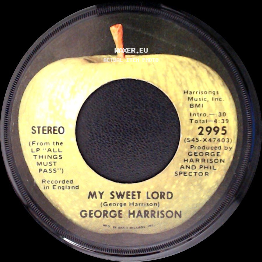 George Harrison - Isn't It A Pity / My Sweet Lord side B