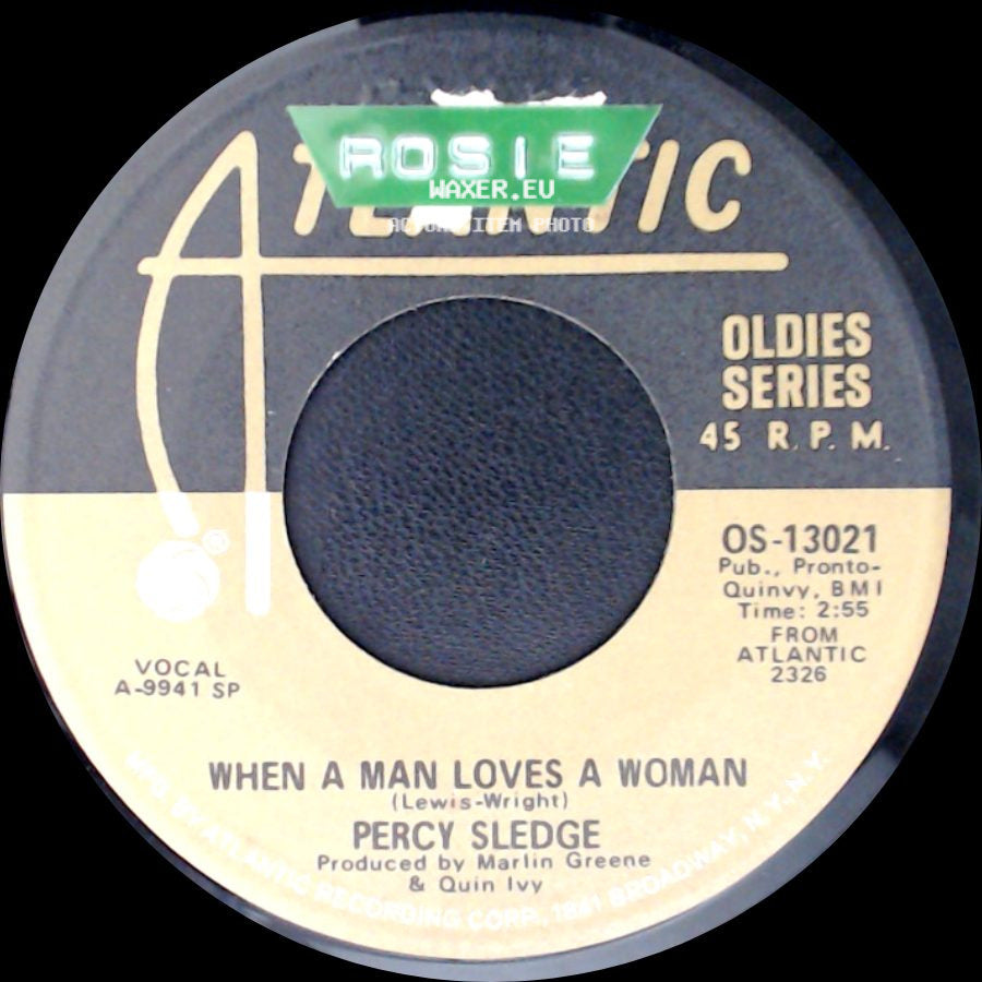 Percy Sledge - When A Man Loves A Woman / Cover Me side A