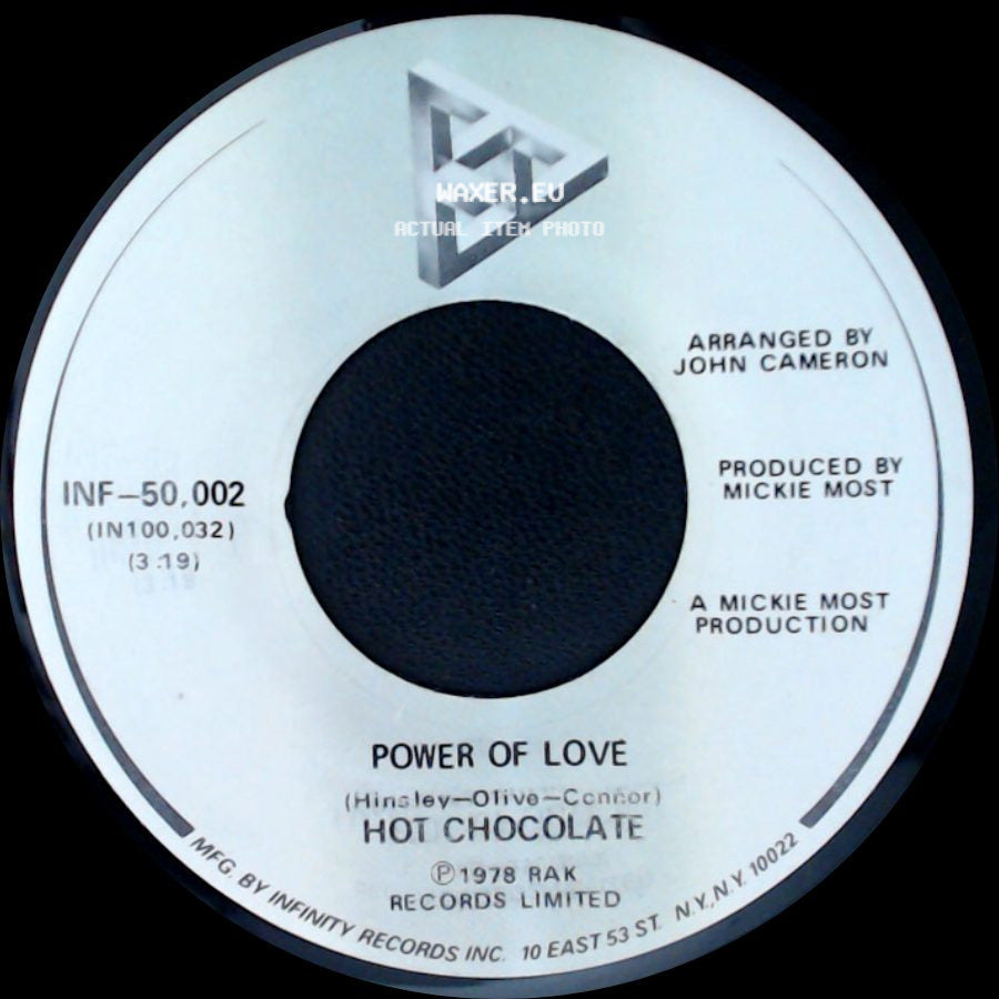 Hot Chocolate - Power Of Love / Every 1's A Winner side A