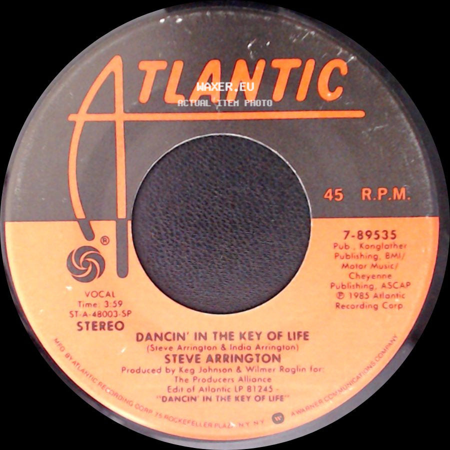 Steve Arrington - Brown Baby Boy / Dancin' In The Key Of Life side B