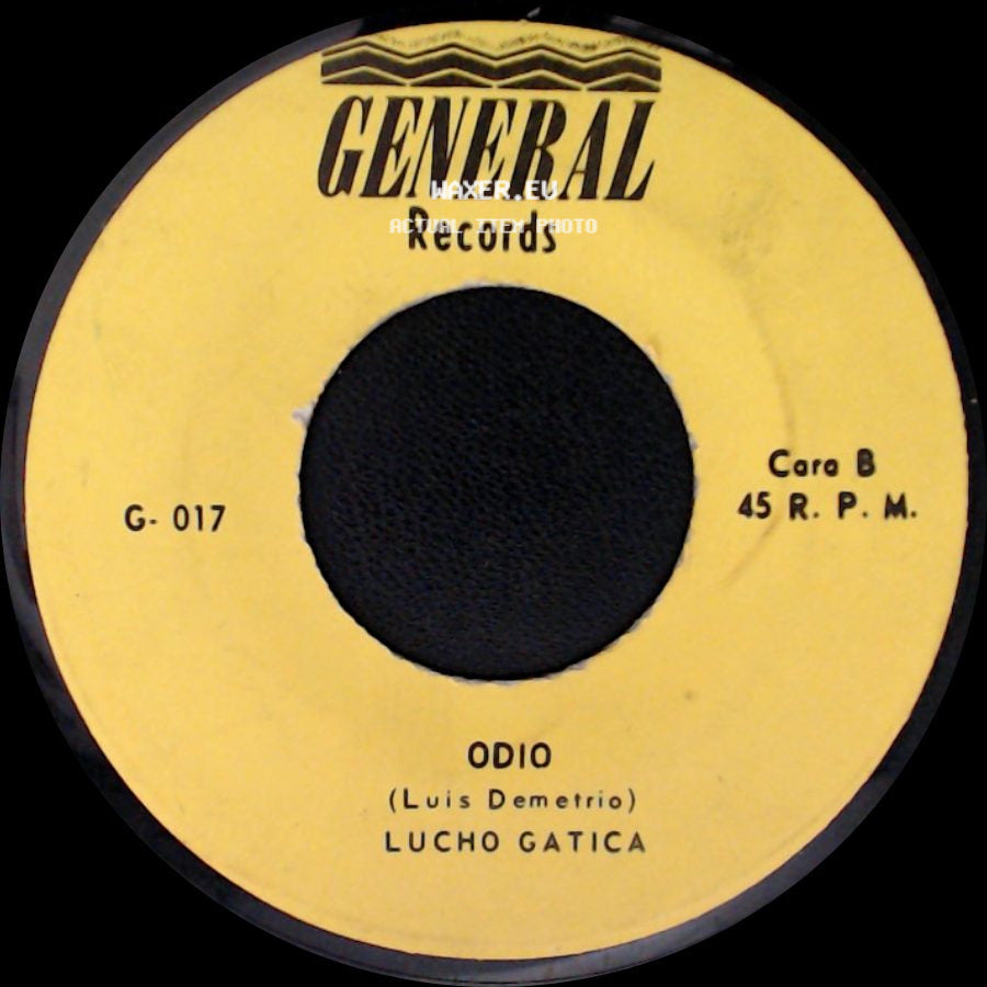 Lucho Gatica - La Nave Del Olvido / Odio side B