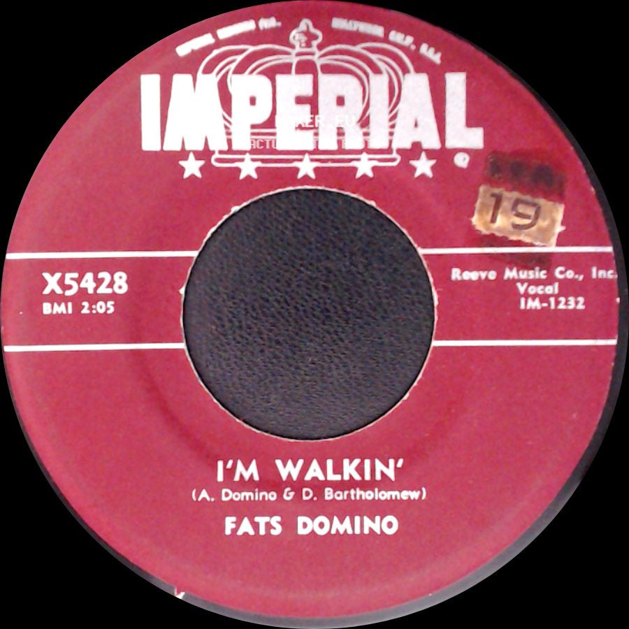 Fats Domino - I'm Walkin' / I'm In The Mood For Love side A