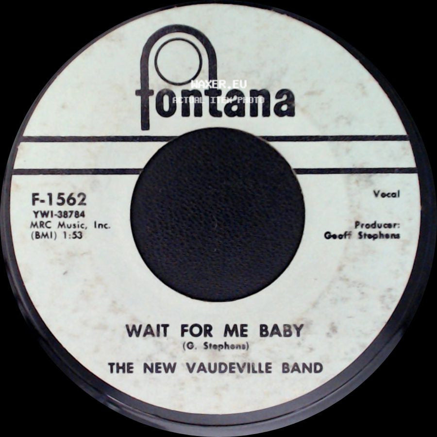 The New Vaudeville Band - Winchester Cathedral / Wait For Me Baby side B