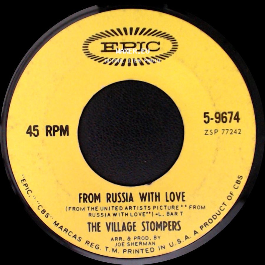 The Village Stompers - From Russia With Love / The Bridges Of Budapest side A