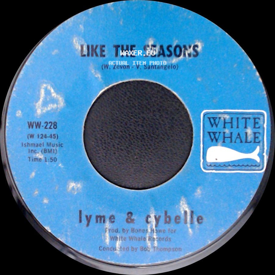 Lyme & Cybelle - Follow Me / Like The Seasons side B