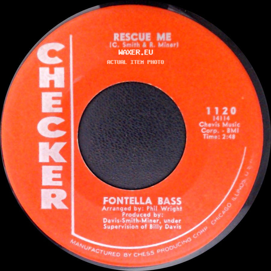 Fontella Bass - Rescue Me / Soul Of The Man side A