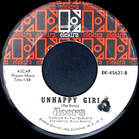 The Doors - Unhappy Girl / People Are Strange side A