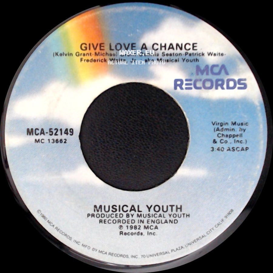 Musical Youth - Give Love A Chance / Pass The Dutchie side A
