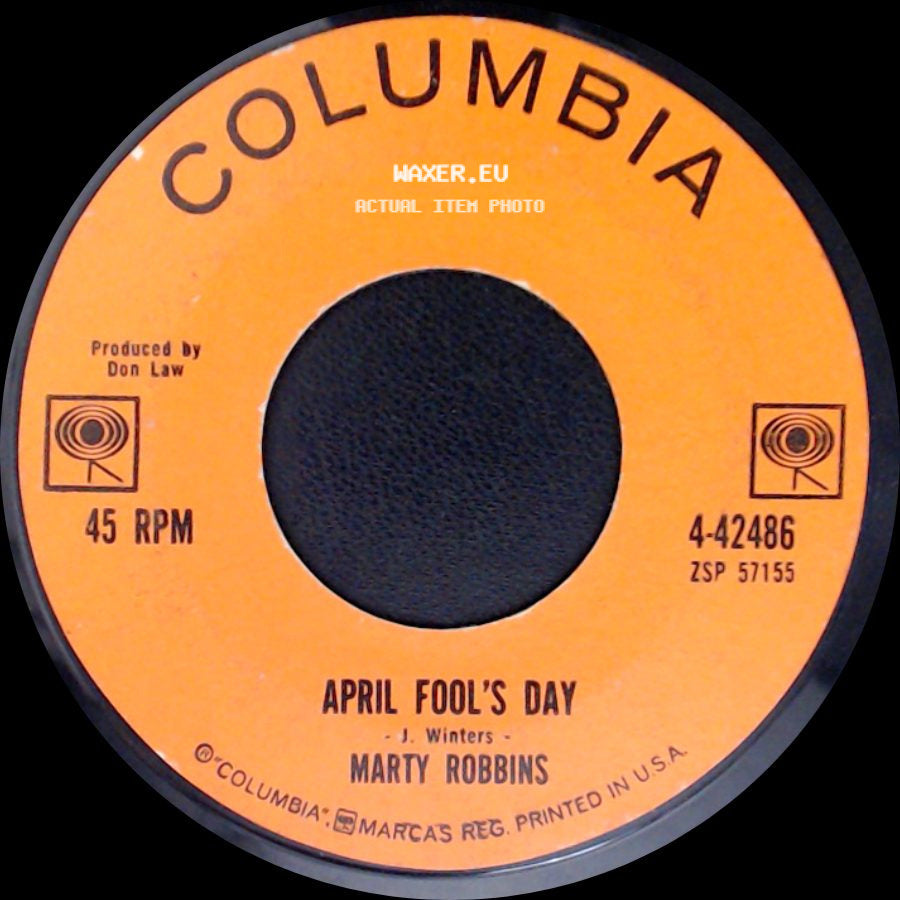 Marty Robbins - April Fool's Day / Devil Woman side A