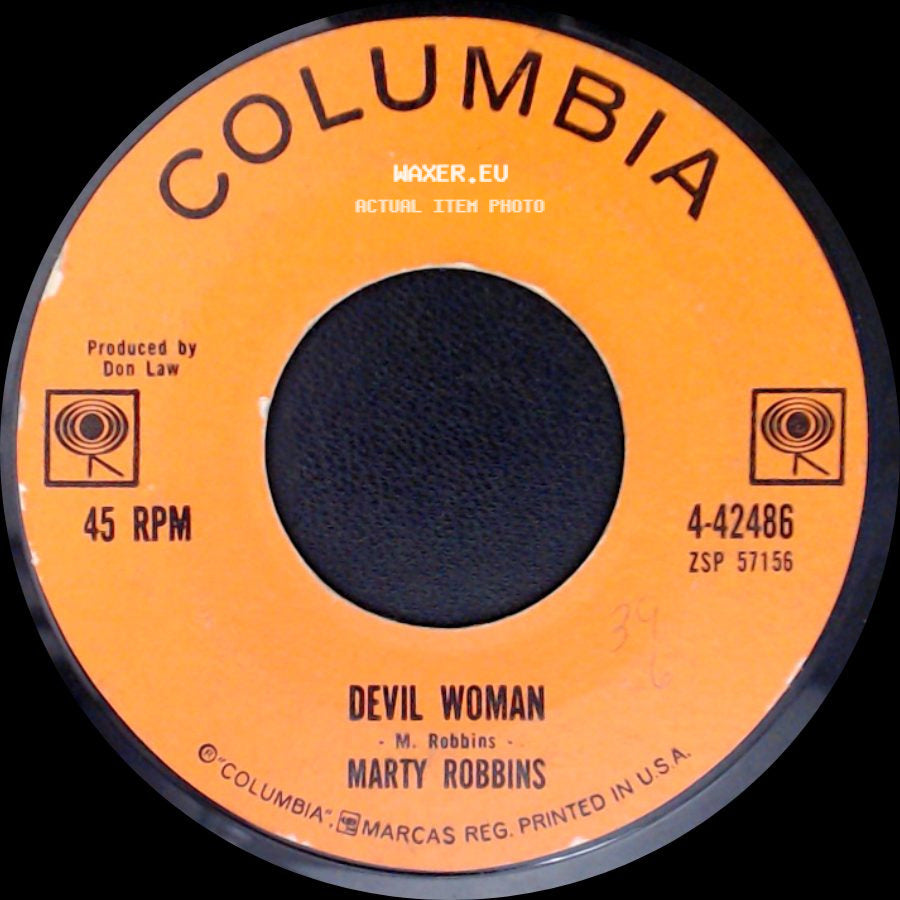 Marty Robbins - April Fool's Day / Devil Woman side B