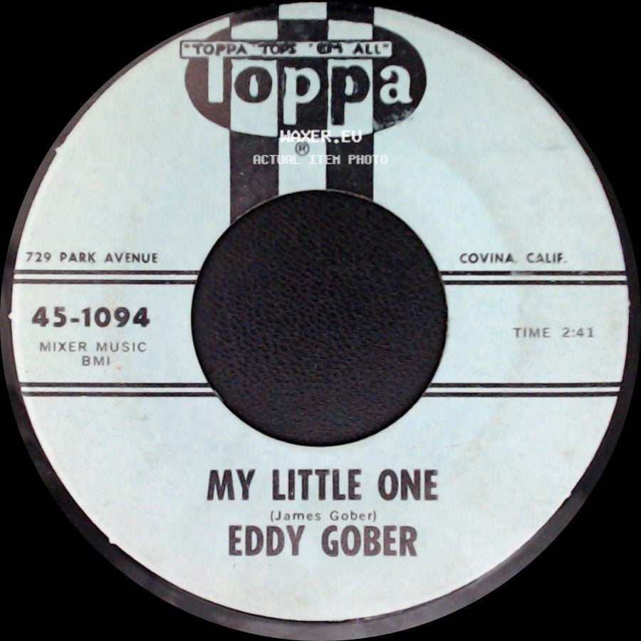 Eddy Gober - My Little One / Born Poor side A