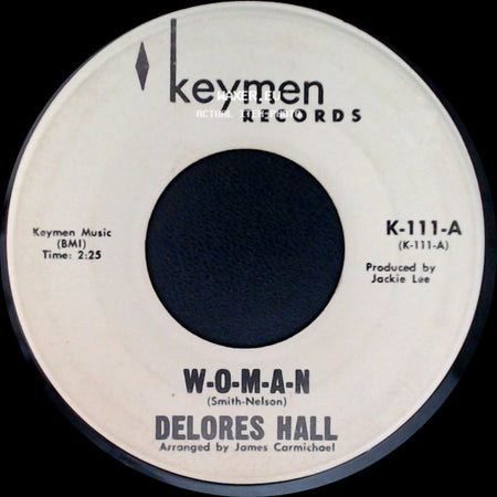 Delores Hall - Good Lovin' Man / W-O-M-A-N side B