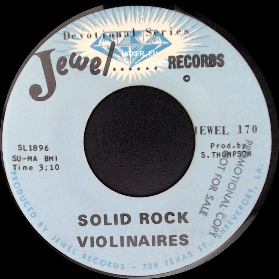 Violinaires - Solid Rock / The Upper Way side A