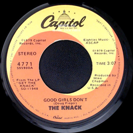 The Knack - Good Girls Don't / Frustrated side A