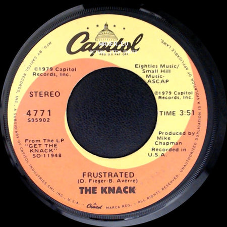 The Knack - Good Girls Don't / Frustrated side B