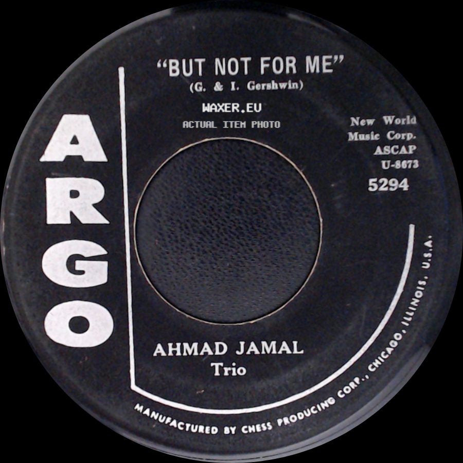 Ahmad Jamal Trio - Music, Music, Music / But Not For Me side B