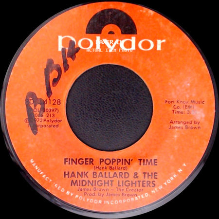 Hank Ballard & The Midnight Lighters - From The Love Side / Finger Poppin' Time side B