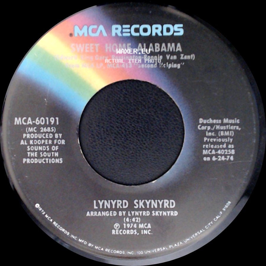 Lynyrd Skynyrd - Saturday Night Special / Sweet Home Alabama side B
