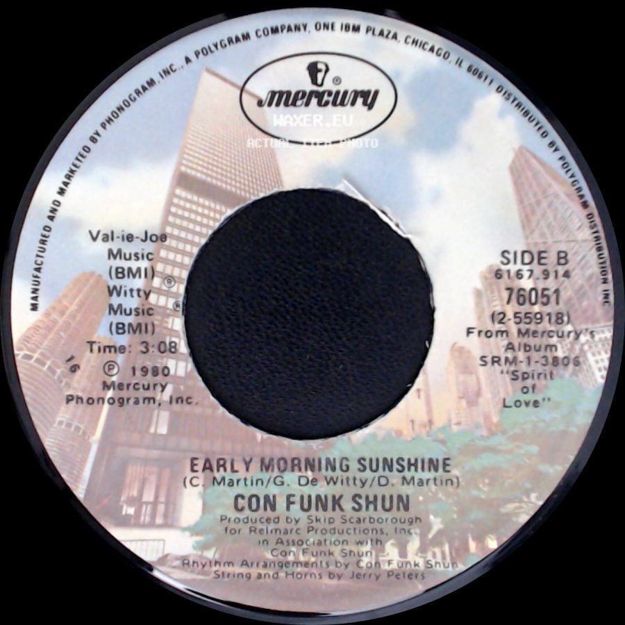 Con Funk Shun - Got To Be Enough / Early Morning Sunshine side B