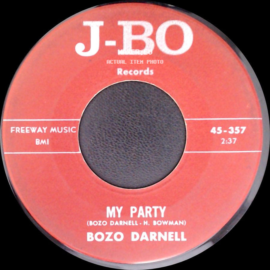 Bozo Darnell - My Party / Your Steppin' Stone side A