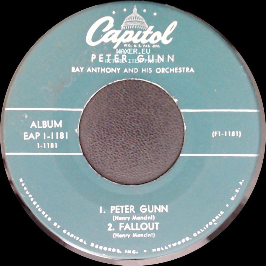 Ray Anthony And His Orchestra - Peter Gunn / Peter Gunn side B