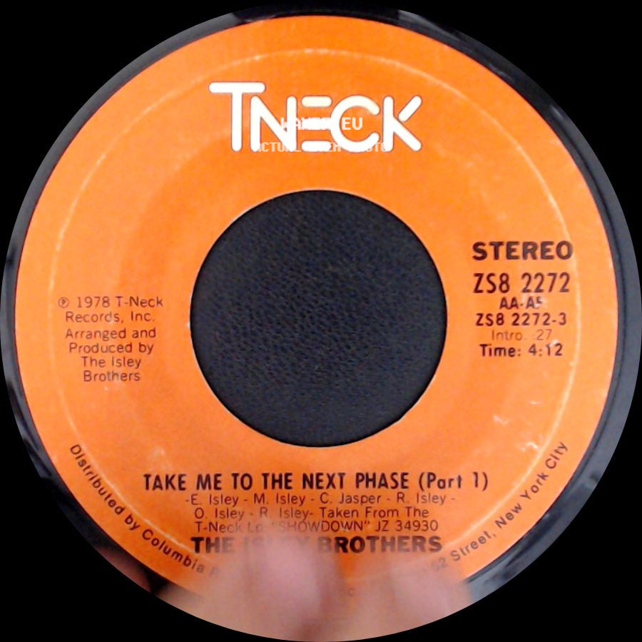 The Isley Brothers - Take Me To The Next Phase (Part 1) / Take Me To The Next Phase (Part 2) side A