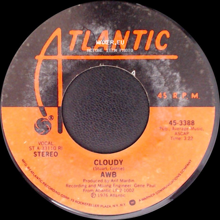 Awb - Cloudy / Love Your Life side A