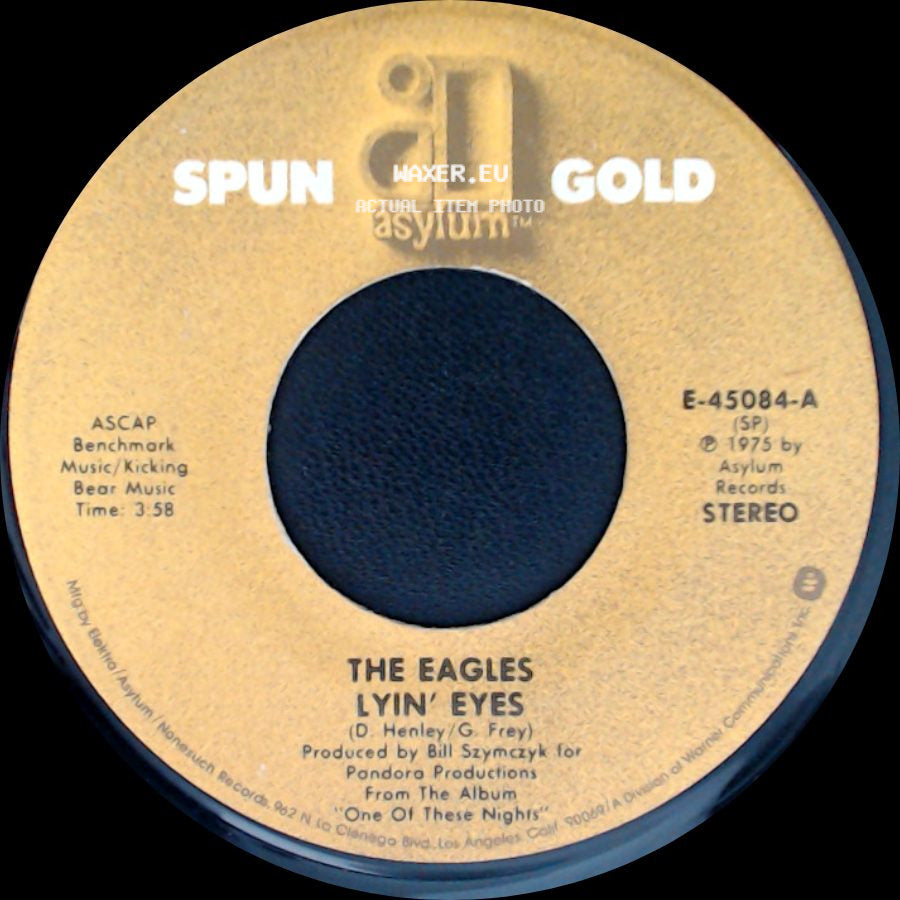 The Eagles - Take It To The Limit / Lyin' Eyes side B