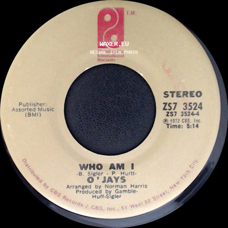 O'jays - Who Am I / Love Train side A