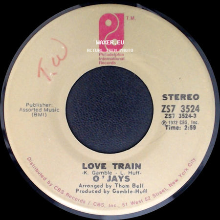 O'jays - Who Am I / Love Train side B