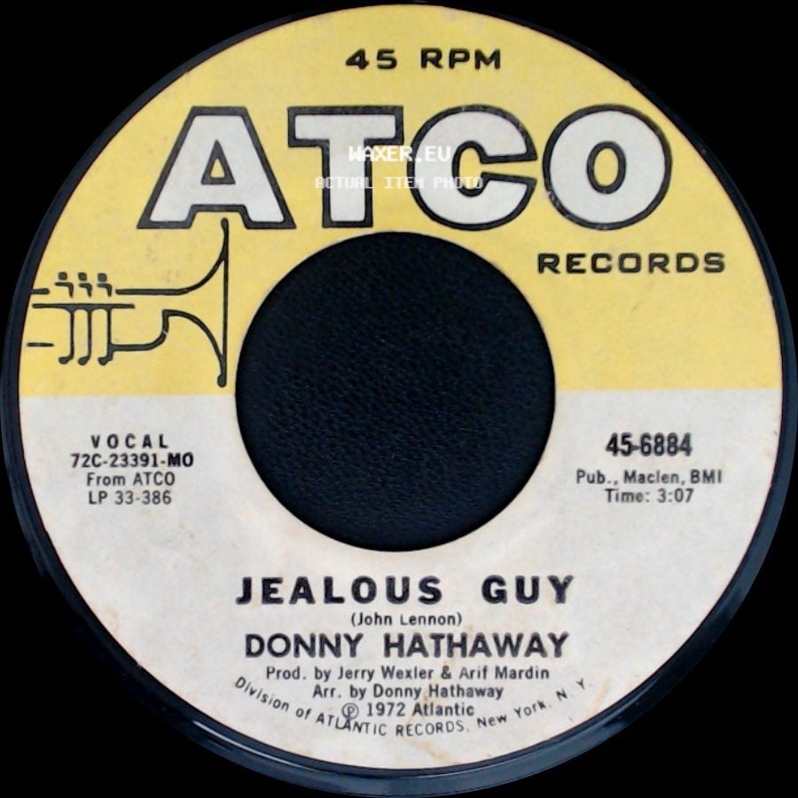 Donny Hathaway - Giving Up / Jealous Guy side B