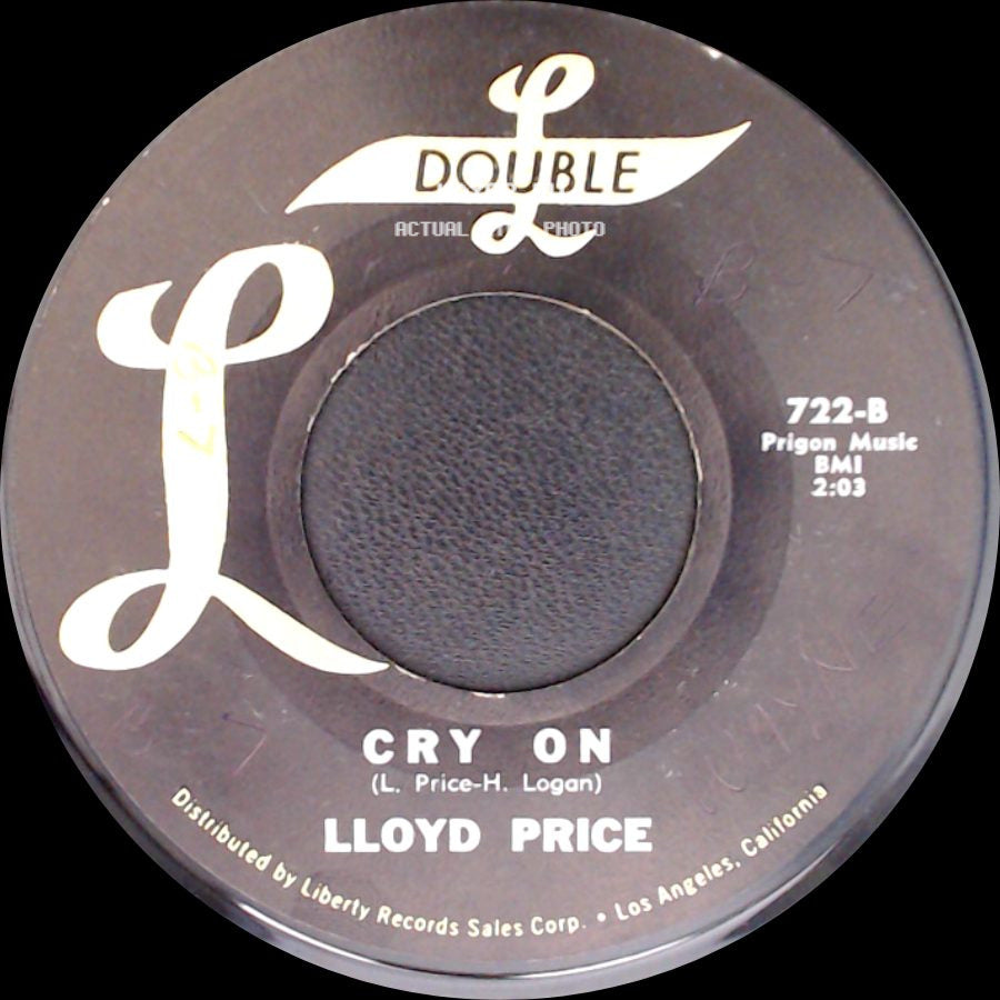 Lloyd Price - Misty / Cry On side B