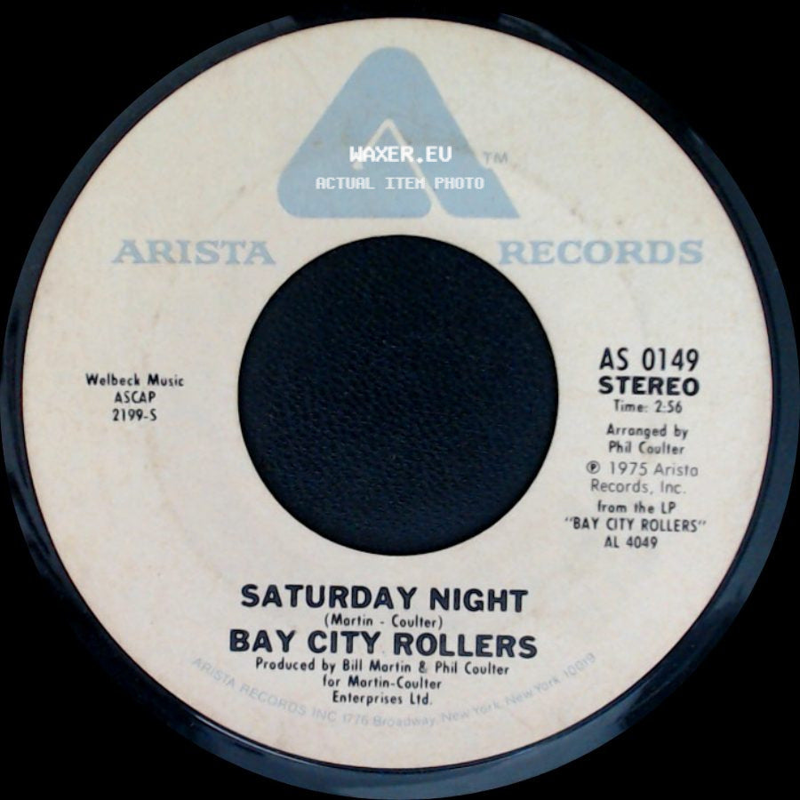 Bay City Rollers - Saturday Night / Marlina side A