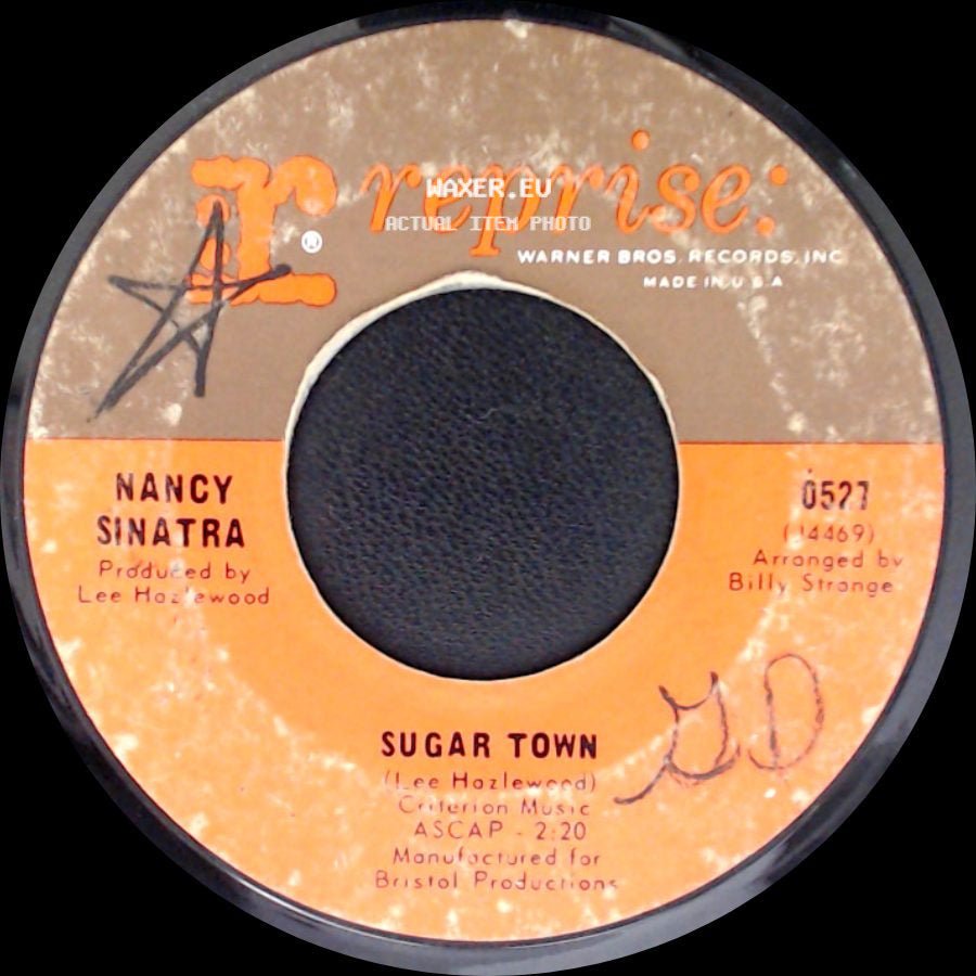 Nancy Sinatra - Summer Wine / Sugar Town side B